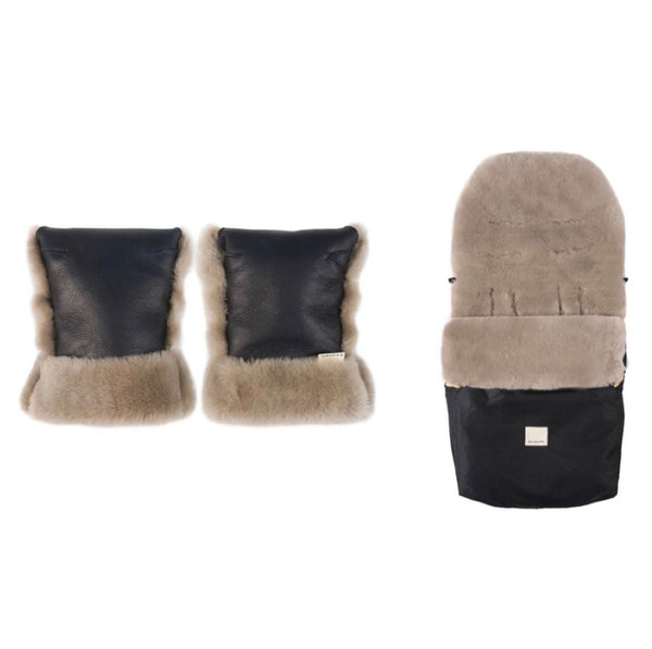 Toast Ultimate Sheepskin Buggy Kit (Footmuff + Mitts)