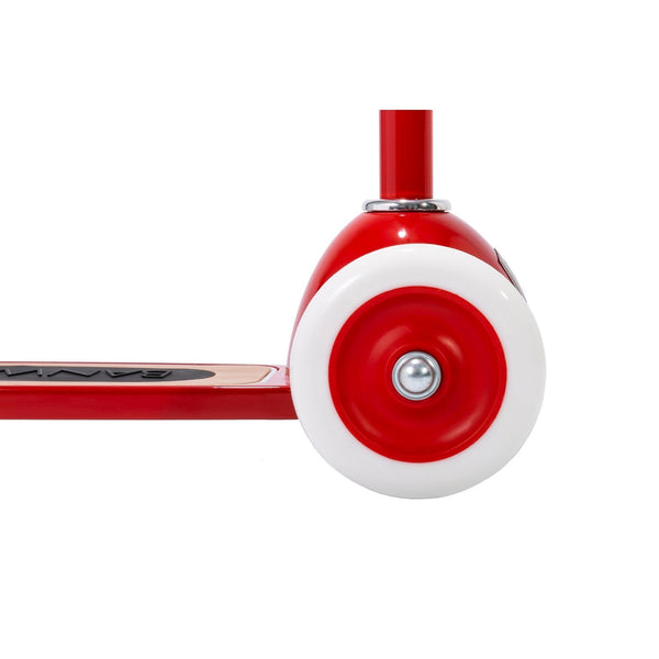 Banwood Kids 3 Wheel Scooter with Basket (Red)