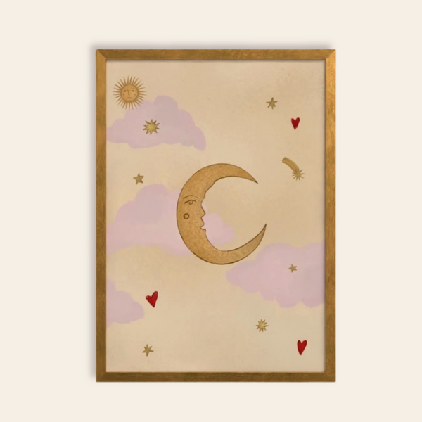 La Lune Art Print
