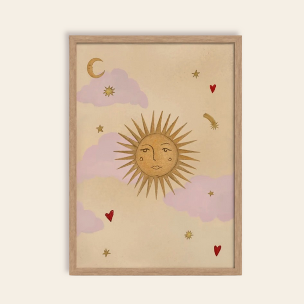 Le Soleil Art Print