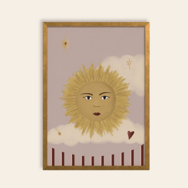 Le Soleil D'Amour Art Print