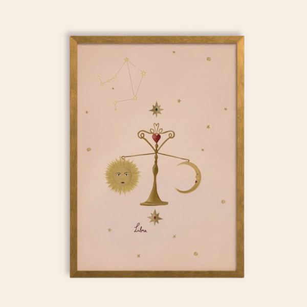 Libra Art Print
