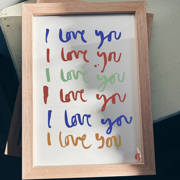 Love in Colour Art Print