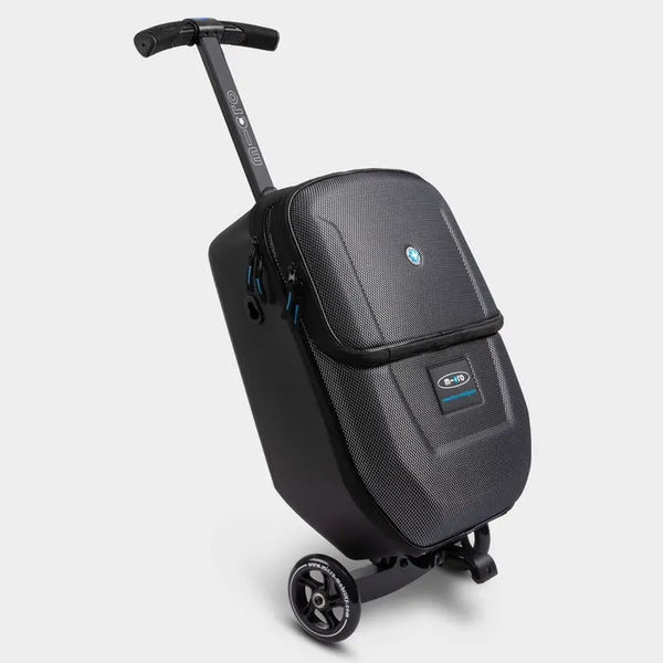 Micro Foldable Scooter with Travel Suitcase (Black)