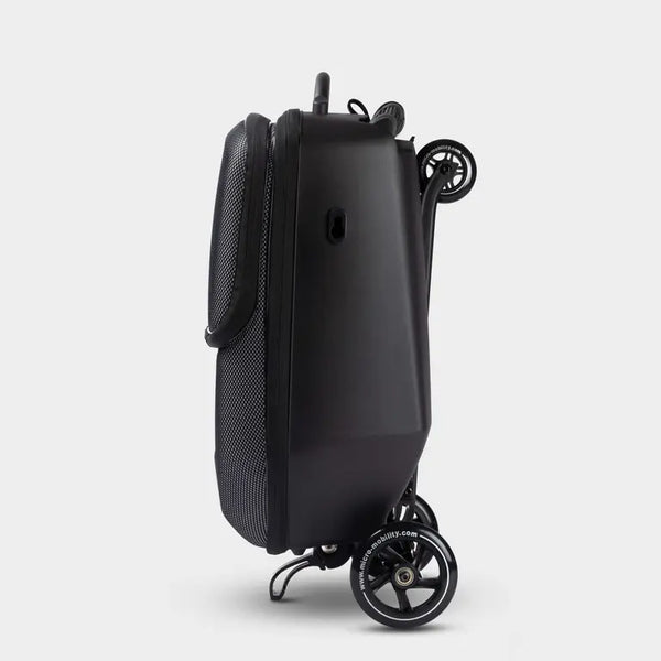 Micro Foldable Scooter with Travel Suitcase (Black)