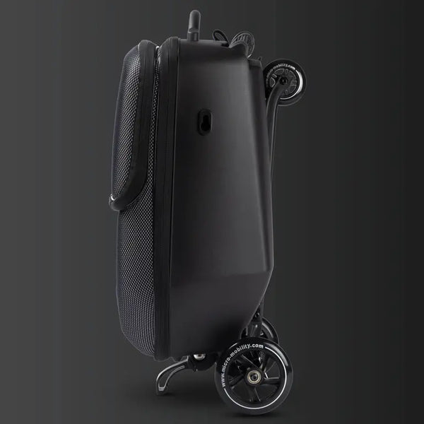 Micro Foldable Scooter with Travel Suitcase (Black)