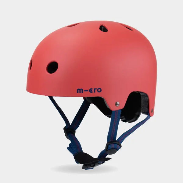 Micro Deluxe Matte Helmet (Red)