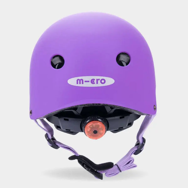 Micro Deluxe Matte Helmet (Purple)