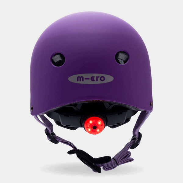 Micro Deluxe Matte Helmet (Purple)