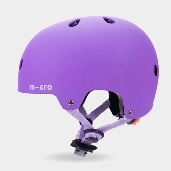 Micro Deluxe Matte Helmet (Purple)