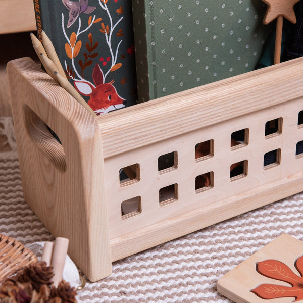 The Mini Caddy Countertop Storage Box (Solid Ash)
