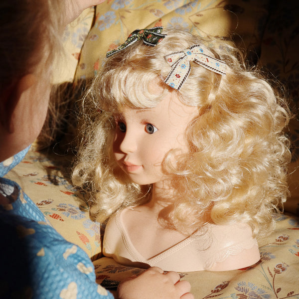 Salon doll head online