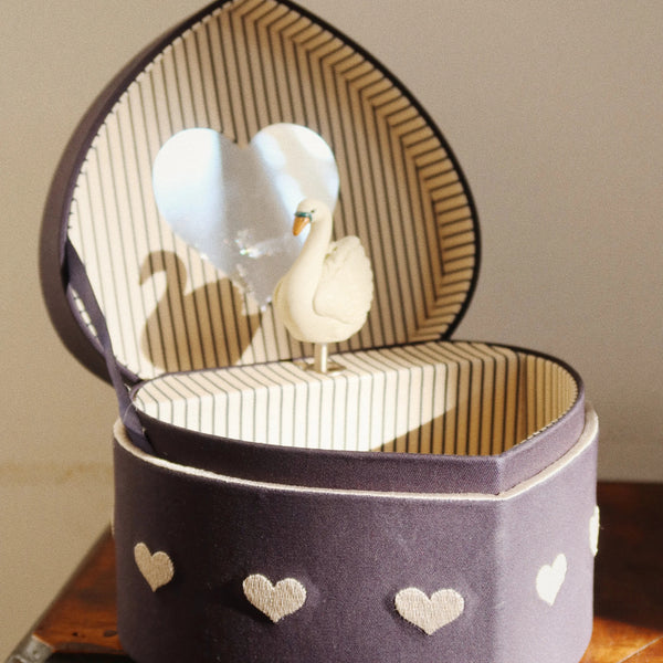 Swan Treasure Jewellery Box