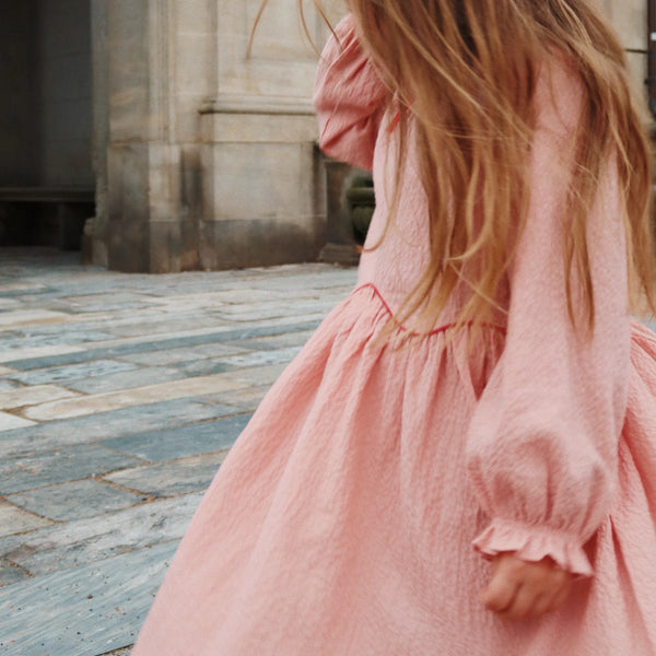 Ava Pink Dress (Mellow Rose)