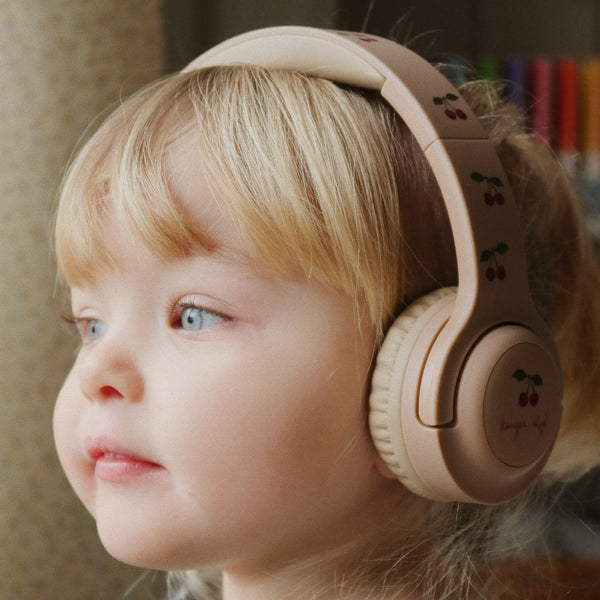 Cherry Print Wireless Bluetooth Headphones