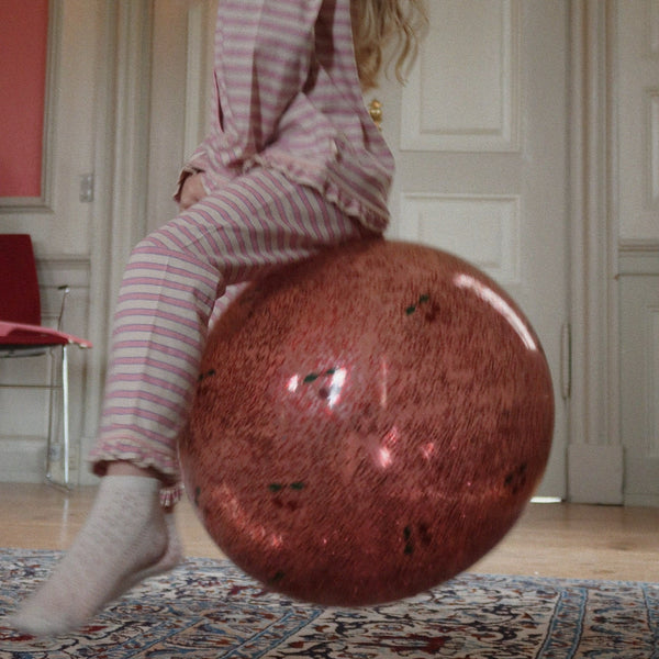 Glitter Cherry Space Hopper Jump Ball