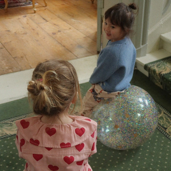 Glitter Lemon Space Hopper Jump Ball