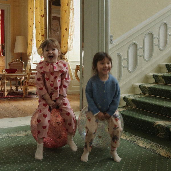 Glitter Cherry Space Hopper Jump Ball