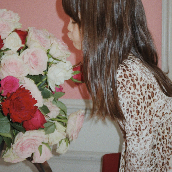 Carlito Leopard Print Velvet Dress