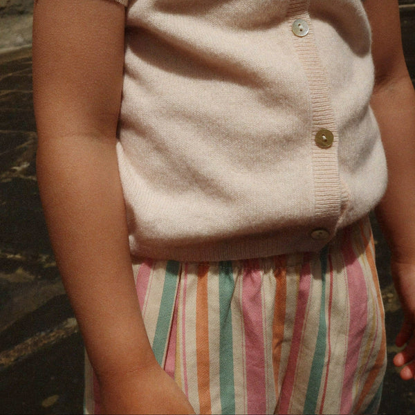 Frankie Cotton Stripe Twill Pants (Miami Stripe)