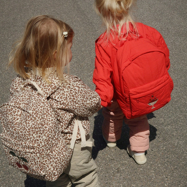 Juno Cherry Sequin Quilted Bomber Jacket (Leo)