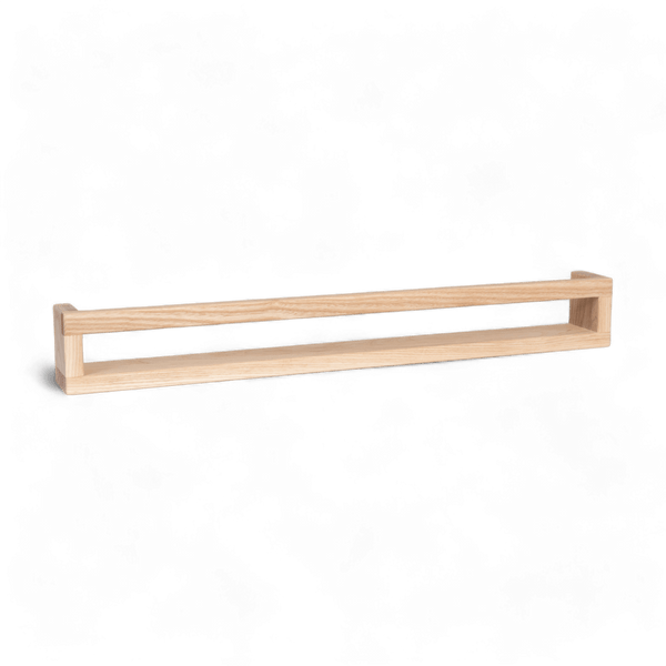 The Signature Floating Bookshelf (Solid Ash)