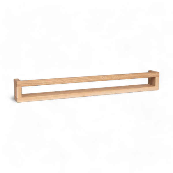 The Signature Floating Bookshelf (Solid Oak)