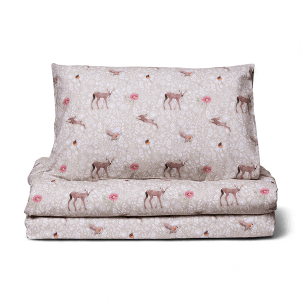 Meadow Floral Reversible Duvet and Pillow Bedding Set