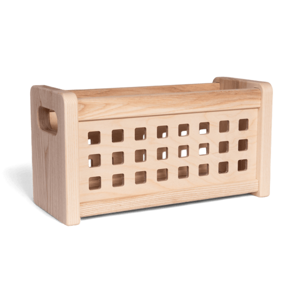 The Midi Caddy Countertop Storage Box (Solid Ash)