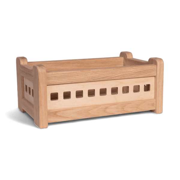 The Small Crate Countertop Storage Box (Solid Ash)