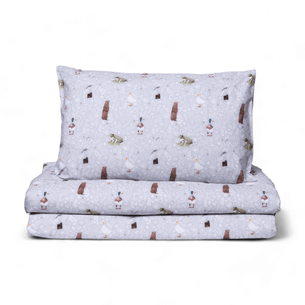 Waterside Reversible Duvet and Pillow Bedding Set