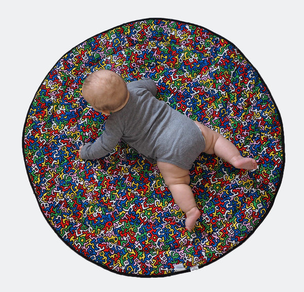 Etta Loves x Keith Haring Sensory Reversible Playmat