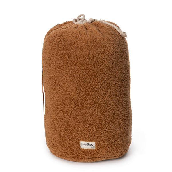 Noomad Teddy 3 in 1 Playmat, Toy Storage Bag + Changing Bag (Brown)