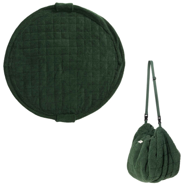 Noomad Teddy 3 in 1 Playmat, Toy Storage Bag + Changing Bag (Evergreen)