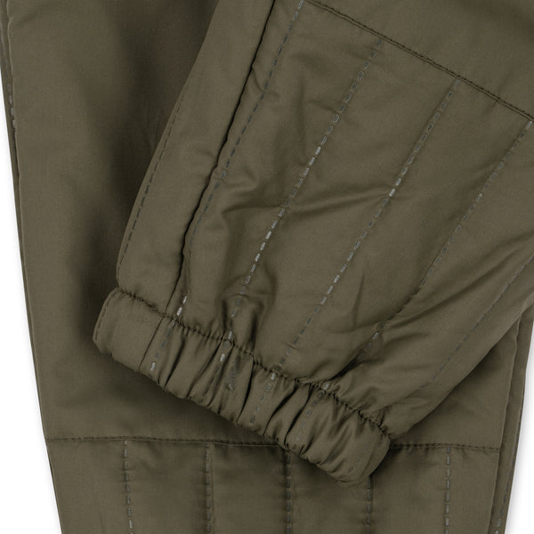 Evi Quilted Jacket and Trousers Thermo Set (Olive)
