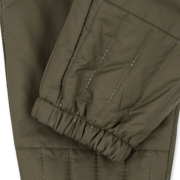 Evi Quilted Jacket and Trousers Thermo Set (Olive)
