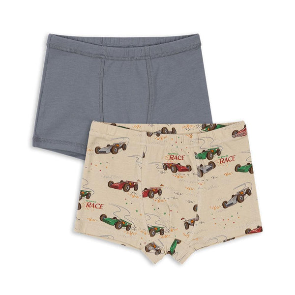 Grand Prix Car Print Boy Boxers Pack of 2