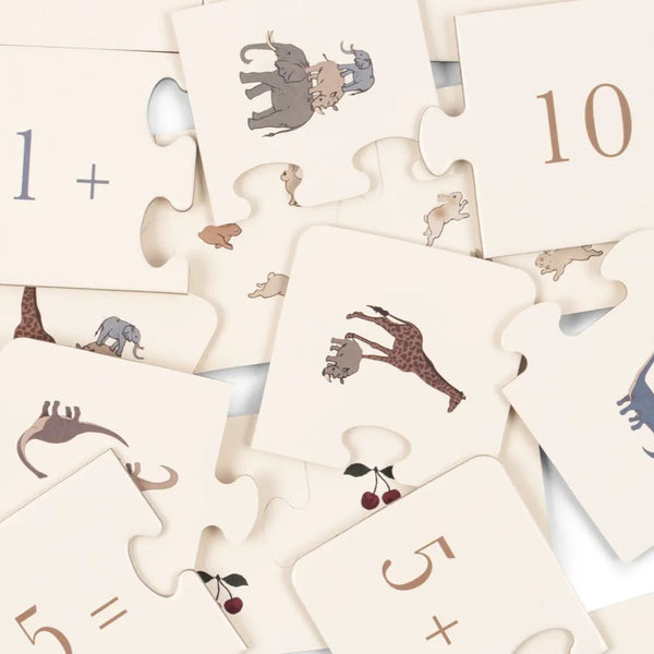 Illustrated Boxed Maths Cards Puzzle