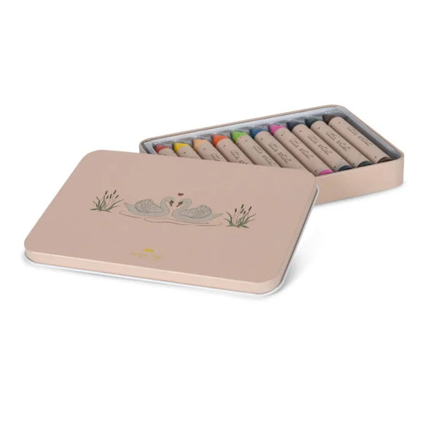 Beeswax Crayons Tin (Mizumi)