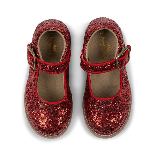 Cherry Embroidered Cape and Glitter Shoes Dress Up Set