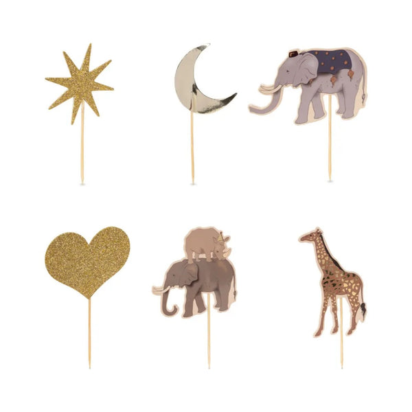 Safari Table + Party Decoration Celebration Kit