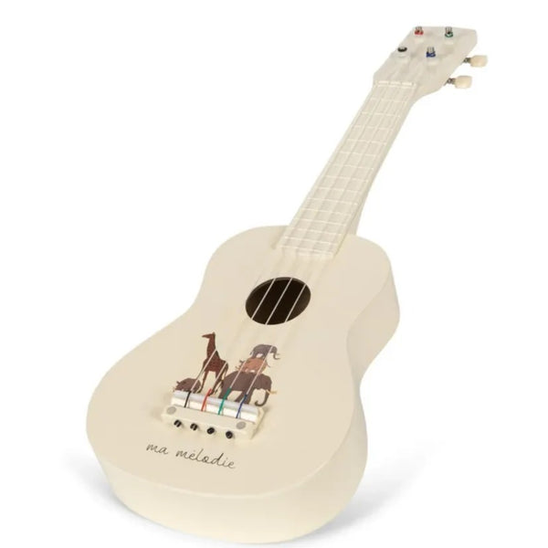 Safari Print Wooden Toy Mini Ukulele