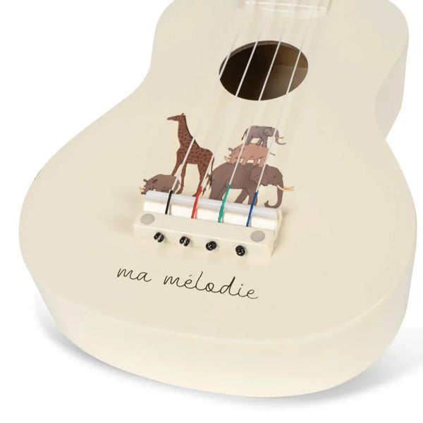 Safari Print Wooden Toy Mini Ukulele