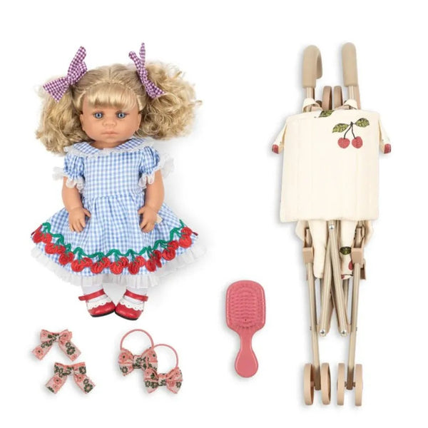 All I Wish For - Delphine Doll + Buggy Set (Cherry)