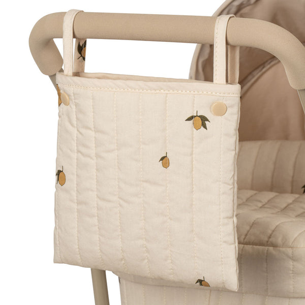 Minnie Lemon Print Vintage Traditional Dolls Pram
