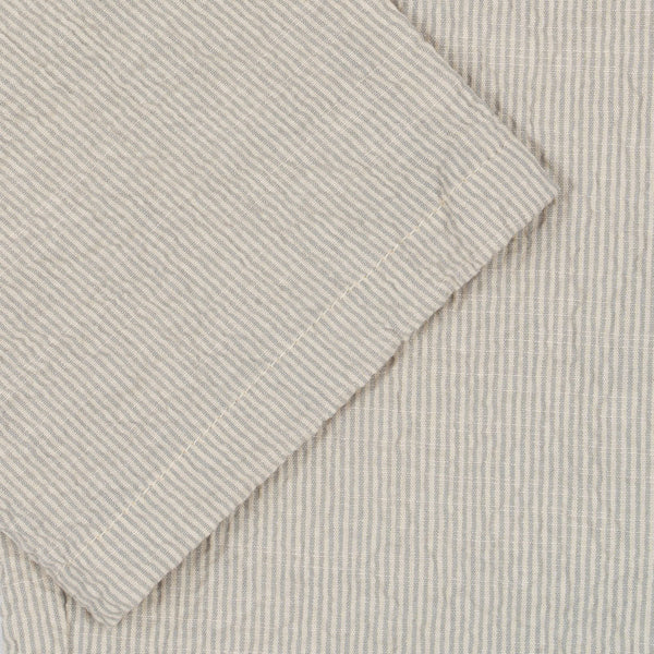 Elliot Cotton Stripe Seersucker Pants (Quarry Stripe)