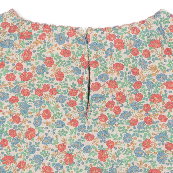 Elin Bow Front Sleeveless Cotton Summer Dress (Fiola)