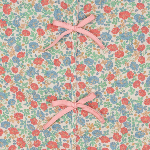 Elin Bow Front Sleeveless Cotton Summer Dress (Fiola)