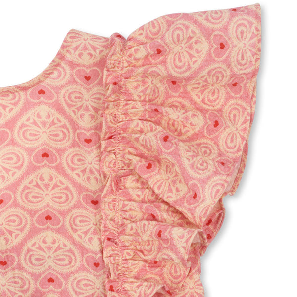 Ava Bow Back Frill Dress