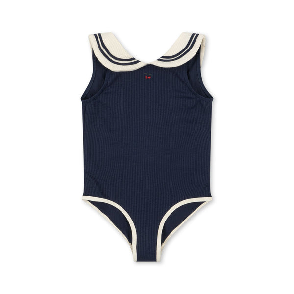 Sailor Collar Swimsuit (Navy Blazer)